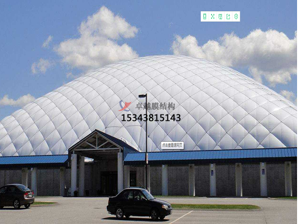 株洲市大跨度工廠充氣膜結(jié)構設計【施工圖片】