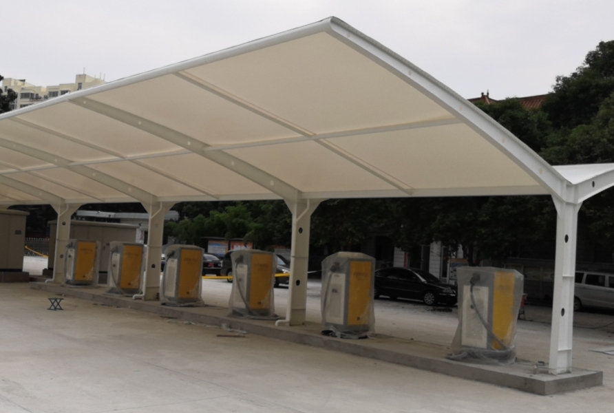 充電樁車棚翻新方案怎么做？