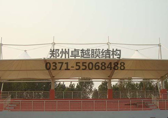 石家莊<font color='red'>膜結(jié)構(gòu)看臺</font>/舞臺【石家莊人民醫(yī)學高等專科學校等】工程設(shè)計施工案例