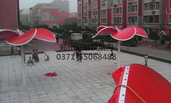 西安張拉膜遮陽(yáng)棚生產(chǎn)廠家設(shè)計(jì)施工【西安外國(guó)語大學(xué)張拉膜遮陽(yáng)棚】等項(xiàng)目